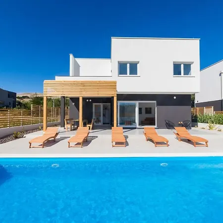 Villa Belveder Pag Town Esterno foto