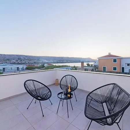 Villa Belveder Pag Town Esterno foto